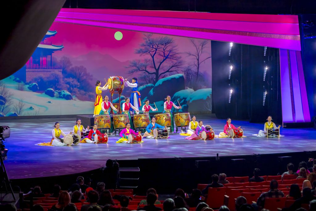 Korean traditional dance performance